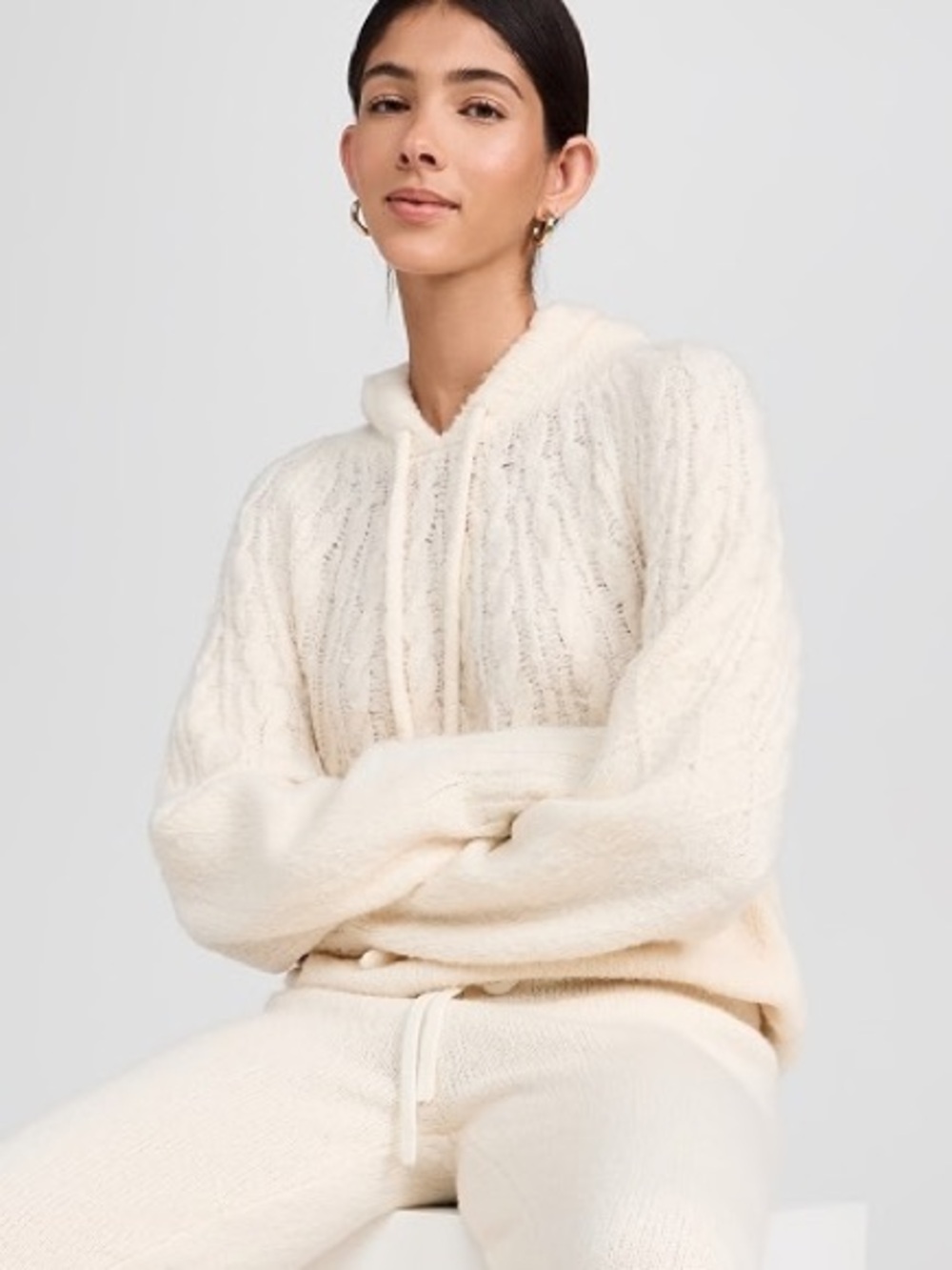 Guest in Residence Cloud Hoodie cream